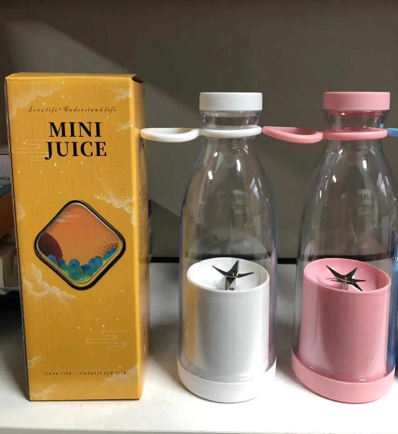 Portable Mini Juicer Bottle