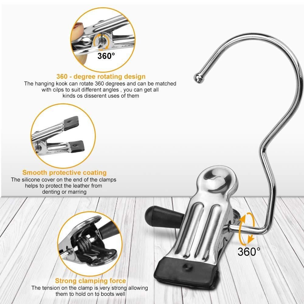 Laundry Hook Hold Clips Pack of 10